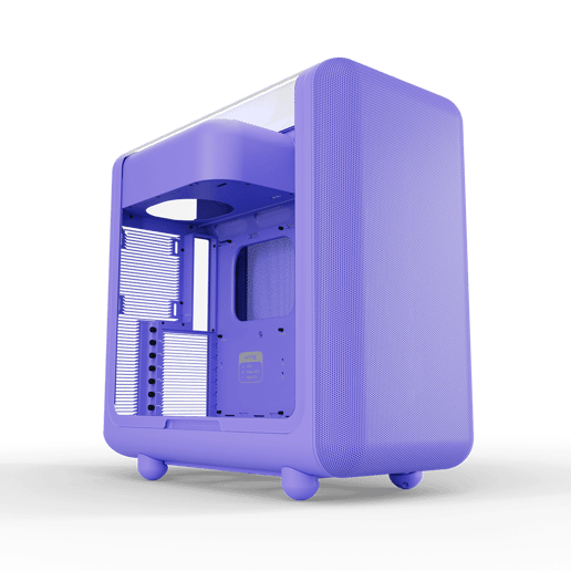 HYTE X50 Taro Milk Mid Tower Gaming Case - Purple 